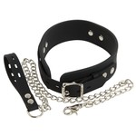 Siliconen Halsband met Aanlijn Riem Glad en Zacht Bad Kitty Siliconen Halsband met Aanlijn Riem Glad en Zacht