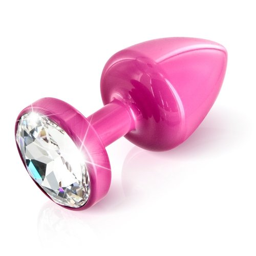 ANNI by Diogol Metalen Buttplug T1 met Swarovski Kristal 6 cm