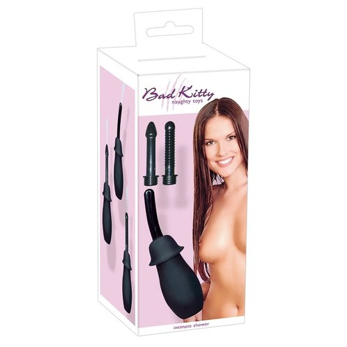 Bad Kitty Multi Anaal Douche met 3 Opzetstukken