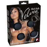 You2Toys Velvet Black 4-delige Vaginale Ballen met Roterende Kernen