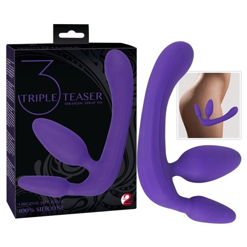 You2Toys Triple Teaser Strapless Voorbind Dildo