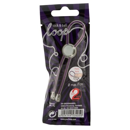 Penis en Balzak Ring in Lusvorm You2Toys Penis en Balzak Ring in Lusvorm