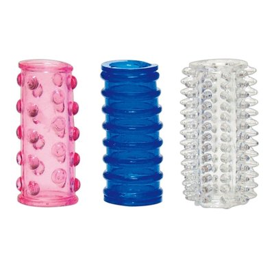 Flexibele Tokio Penis of Vibrator Sleeves Set