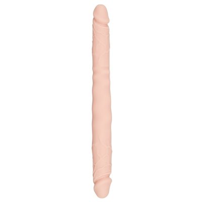 Dubbele Dildo met Uitpuilende Aders