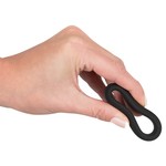 Black Velvets Basic Siliconen Penis Ring Large