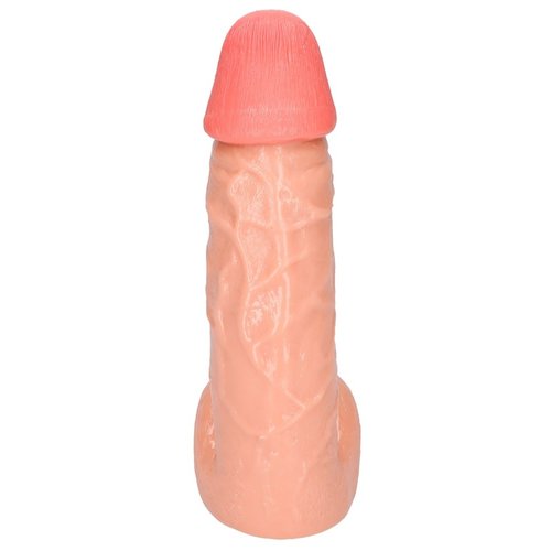 Grote Natuurlijke Dildo met Uitgesproken Eikel Rebel Grote Natuurlijke Dildo met Uitgesproken Eikel