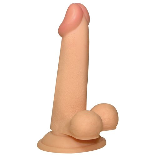 NMC Natuurlijke Basic Dildo met Spits Ontwerp