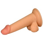 NMC Natuurlijke Basic Dildo met Spits Ontwerp