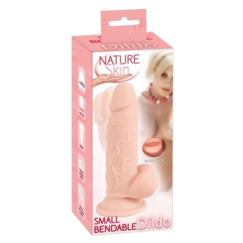 Nature Skin Dildo met Uitgesproken Aders en Testikel Kneedbaar