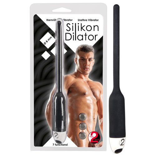 You2Toys Siliconen Penis Dilator met Vibratie Zijdezacht