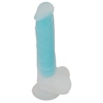 You2Toys Glow in the Dark Dildo met Balzak en Zuignap