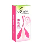 Sweet Smile Drie Delige Kegel Vibratie Ei Set van Siliconen