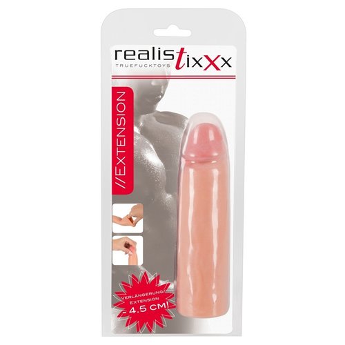 Realistixxx Penis Sleeve Naadloos Zacht en Aangenaam Medium