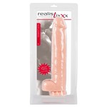 Realistixxx 3XL Giant Zuignap Dildo met Scrotum en Aders