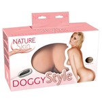 Nature Skin Nature Skin Doggy Kunst Romp Masturbator met Vibratie Ei