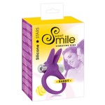 Sweet Smile Rabbit Cock Ring met Vibratie Kogel