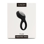 Svakom Trendy Penis Ring met Vibratie en Clitoris Massager