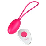 Peach Siliconen Vibratie Ei met Draadloos VeDO Peach Siliconen Vibratie Ei met Draadloos
