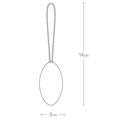 Peach Siliconen Vibratie Ei met Draadloos VeDO Peach Siliconen Vibratie Ei met Draadloos