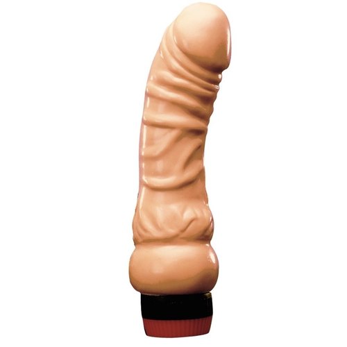 You2Toys Basic Natuurlijke Vibrator in Geplooide Penis