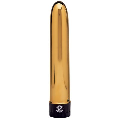 Gold Mine Klassieke Vibrator met Afgeronde Punt