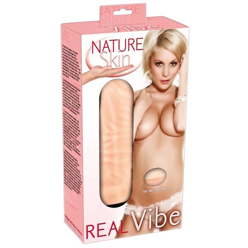 Nature Skin Realistische Vibrator met Zijdezacht Kunst Huid