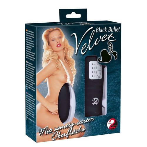 You2Toys Black Bullet Vibratie Ei met Siliconen Afwerking voor Spannende Avonden 5.5 cm – Zwart