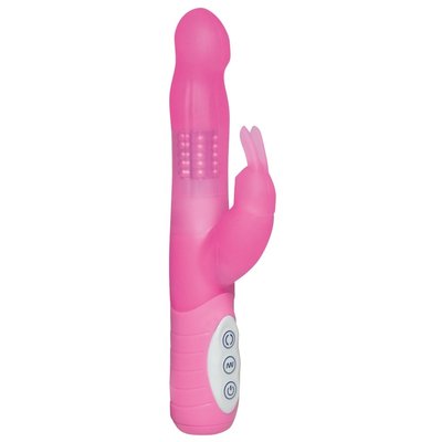 Krachtige Parel Vibrator met Bunny Oren