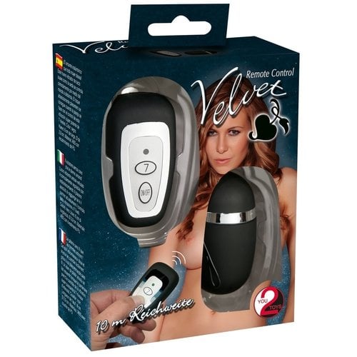Velvet Mini Vibratie Ei met Krachtige Motor You2Toys Velvet Mini Vibratie Ei met Krachtige Motor