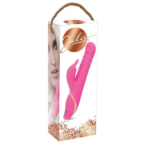 JÃƒÅ“LIE Stevige Rabbit Vibrator met Dikke Groeven