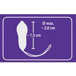 Vibrerend Ei met Bel Vorm Draadloos Sweet Smile Vibrerend Ei met Bel Vorm Draadloos