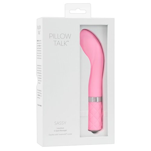 Luxe ‘Sassy’ G-Spot Stimulator Zijdezacht Ontwerp PILLOW TALK Luxe ‘Sassy’ G-Spot Stimulator Zijdezacht Ontwerp