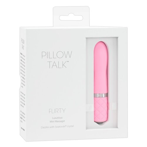 Siliconen ‘Flirty’ Mini Massager Vibrator PILLOW TALK Siliconen ‘Flirty’ Mini Massager Vibrator