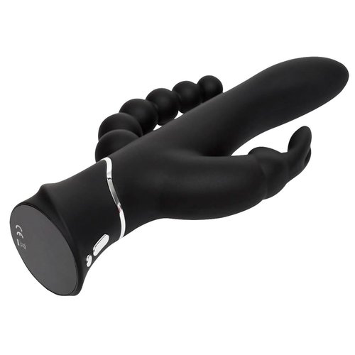 happyrabbit Triple Curve Rabbit Vibrator Driezijdige Stimulatie