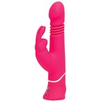 happyrabbit Thrusting Rabbit Vibrator met Stotende Schacht en Krachtige Dubbel Motor 22.7 cm – Roze