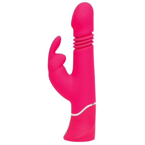 Thrusting Rabbit Vibrator met Stotende Schacht en Krachtige Dubbel Motor 22.7 cm – Roze happyrabbit Thrusting Rabbit Vibrator met Stotende Schacht en Krachtige Dubbel Motor 22.7 cm – Roze
