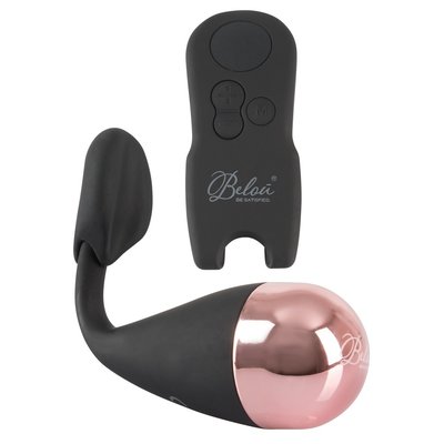 Draadloze Design Vibratie Ei met Clitoris Stimulatie