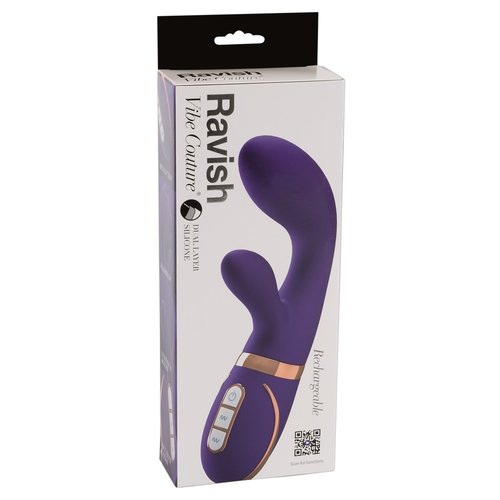 Ravish G-spot Clitoris Vibrator Gebogen Vibe Couture Ravish G-spot Clitoris Vibrator Gebogen