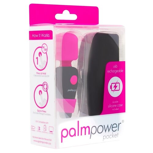 BMS Mini Pocket Wand Massager met Opbergtasje