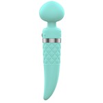 PILLOW TALK Sultry Verwarmde Massage Wand Geribbeld