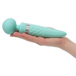 PILLOW TALK Sultry Verwarmde Massage Wand Geribbeld