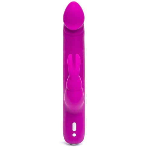 happyrabbit Realistic Slim Rabbit Vibrator met Eikel