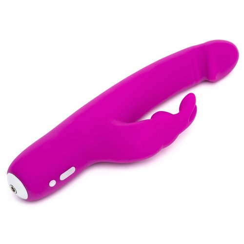 happyrabbit Realistic Slim Rabbit Vibrator met Eikel