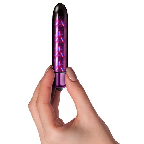 Rocks-Off Cosmic Delight Mini Vibrator Metallic