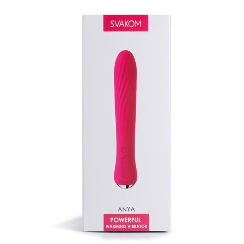 Svakom Anya Speciale Verwarm Vibrator Geribbeld