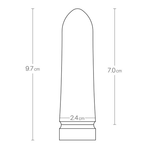 Siliconen Mini Bullet Vibrator Oplaadbaar VeDO Siliconen Mini Bullet Vibrator Oplaadbaar