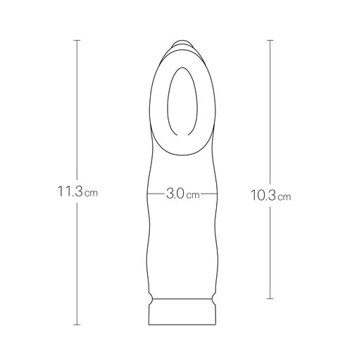 VeDO Siliconen Mini Vibrator met Sensuele Massage Kop