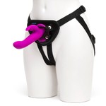 happyrabbit Vibrerende Strap On met G-spot Bunny