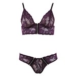 Cottelli Collection Lingerie Uitdagende Lingerie Set met Haak Sluitingen