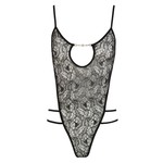 Cottelli Collection Lingerie Body met Heup Veters en Strass Elementen